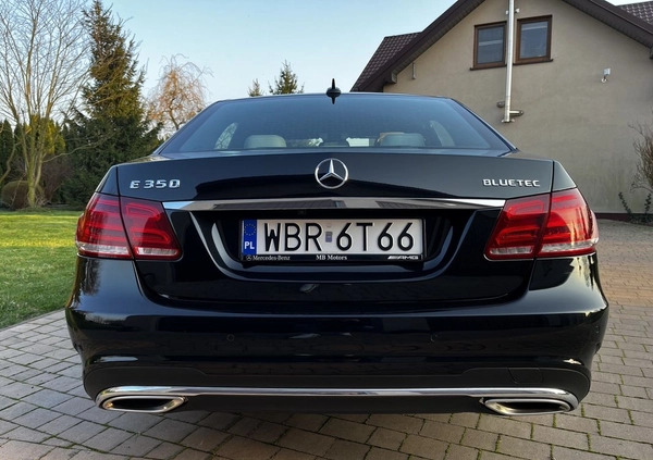 Mercedes-Benz Klasa E cena 92500 przebieg: 198000, rok produkcji 2013 z Ostrów Lubelski małe 497